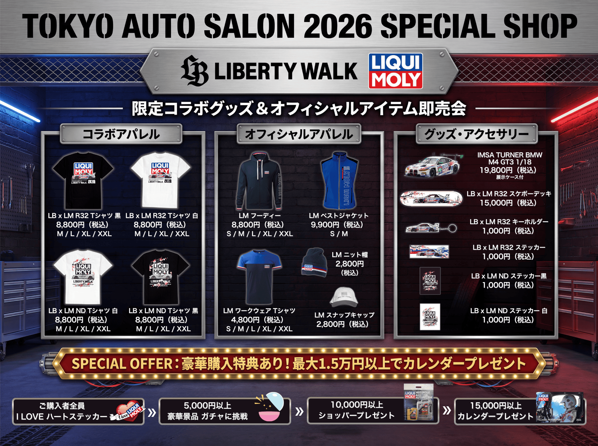 グッズプライスボード