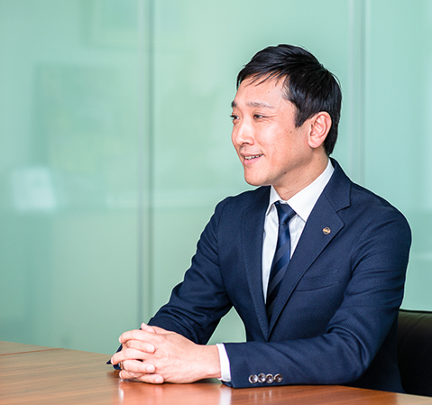 林 肇 インタビューの様子